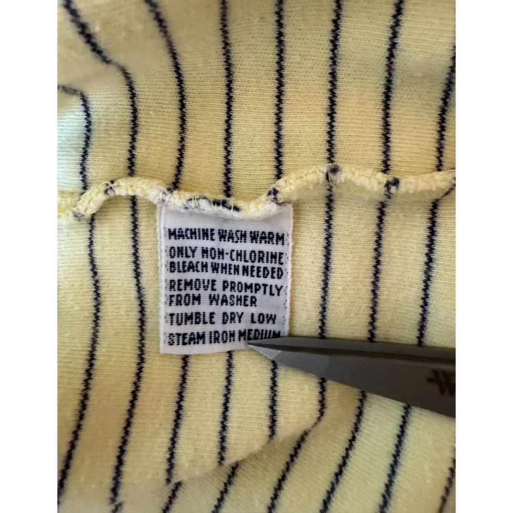 Polo Ralph Lauren Polo Shirt Mens‎ XXL Yellow/Navy Striped Short Sleeve Casual
